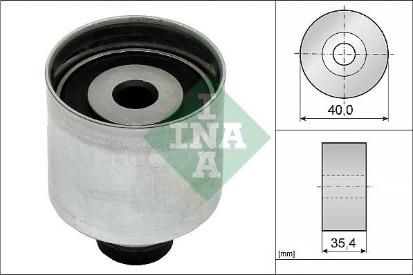 INA 532 0349 10 - Styrrulle, kuggrem xdelar.se