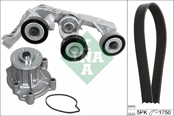 INA 529 0081 31 - Vattenpump + spårremssats xdelar.se