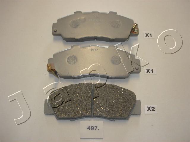 Japko 50497 - Bromsbeläggssats, skivbroms xdelar.se