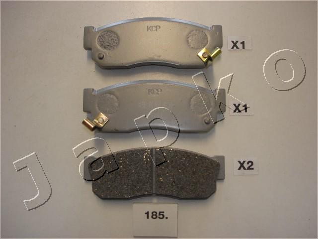 Japko 50185 - Bromsbeläggssats, skivbroms xdelar.se