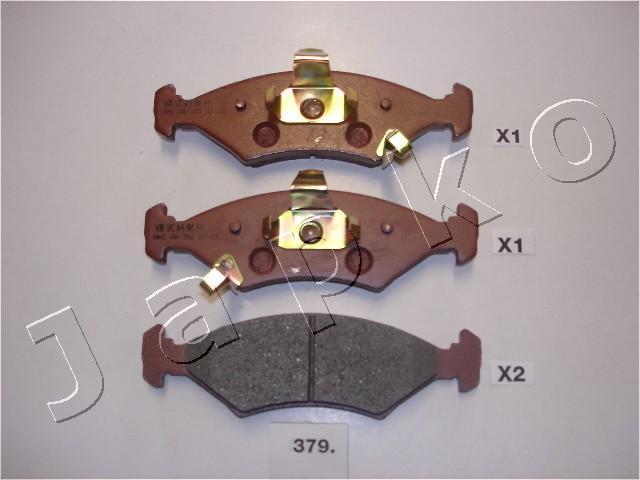 Japko 50379 - Bromsbeläggssats, skivbroms xdelar.se