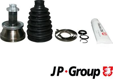 JP Group 1143302210 - Ledsats, drivaxel xdelar.se