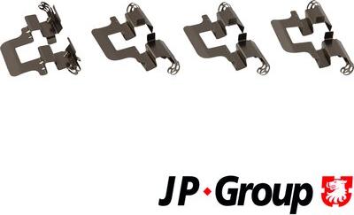 JP Group 1164004010 - Tillbehörssats, skivbromsbelägg xdelar.se