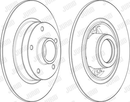 Febi Bilstein 38306 - Bromsskiva xdelar.se