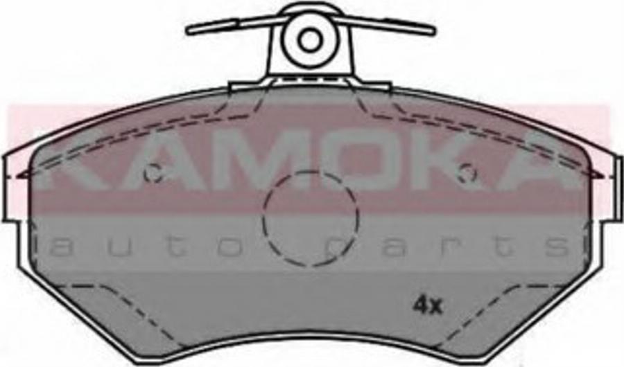 Kamoka 1012578 - Bromsbeläggssats, skivbroms xdelar.se