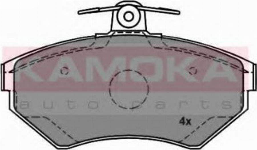 Kamoka 1012624 - Bromsbeläggssats, skivbroms xdelar.se