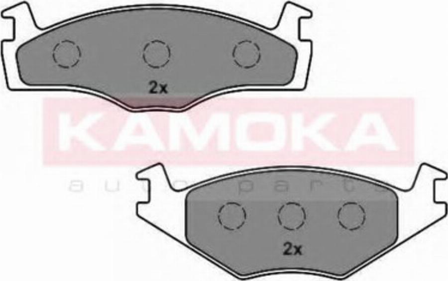 Kamoka 1012144 - Bromsbeläggssats, skivbroms xdelar.se