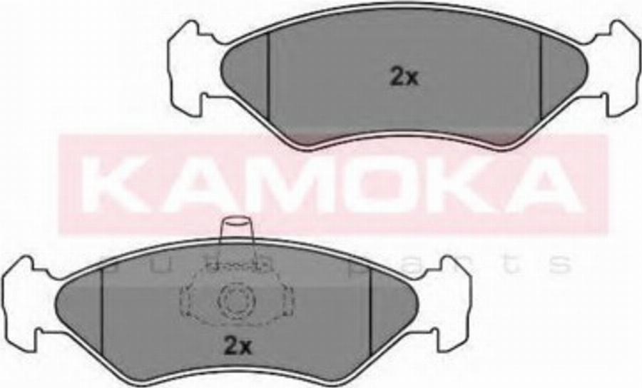 Kamoka 1012164 - Bromsbeläggssats, skivbroms xdelar.se