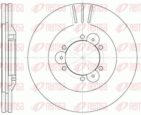 Delphi BG3378 - Bromsskiva xdelar.se