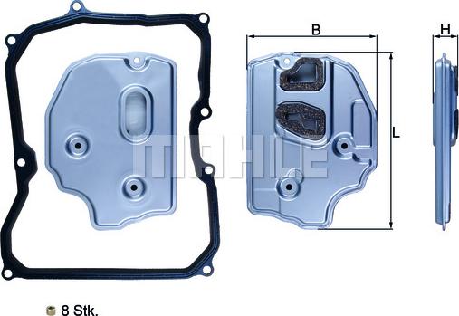 KNECHT HX 150KIT - Hydraulikfilter, automatväxel xdelar.se