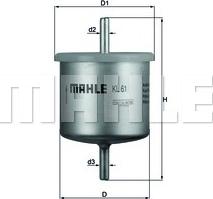 KNECHT KL 61 - Bränslefilter xdelar.se