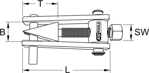 KS Tools BT591085 - Hållarverktyg, vevaxel xdelar.se