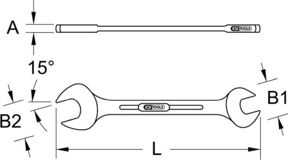 KS Tools BT521300 - Monteringsverktyg, fläkt (vätskefriktionskoppling) xdelar.se