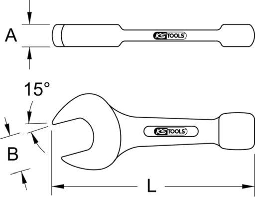 KS Tools BT521300 - Monteringsverktyg, fläkt (vätskefriktionskoppling) xdelar.se