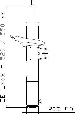 KYB 3358015 - Stötdämpare xdelar.se