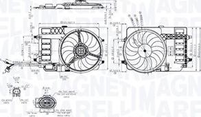 Magneti Marelli 069422858010 - Fläkt, kylare xdelar.se