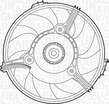 Magneti Marelli 069422263010 - Fläkt, kylare xdelar.se