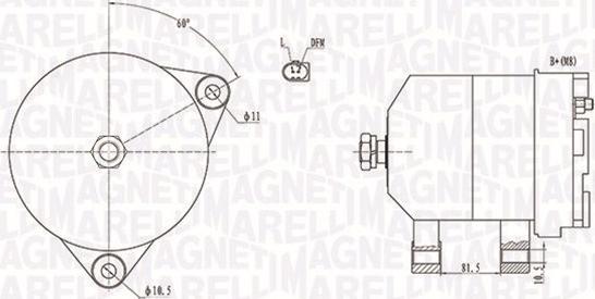 Magneti Marelli 063731915010 - Generator xdelar.se