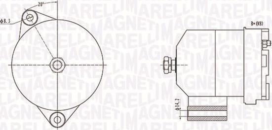 Magneti Marelli 063731586010 - Generator xdelar.se