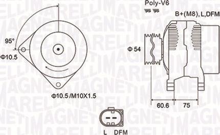 Magneti Marelli 063731757010 - Generator xdelar.se