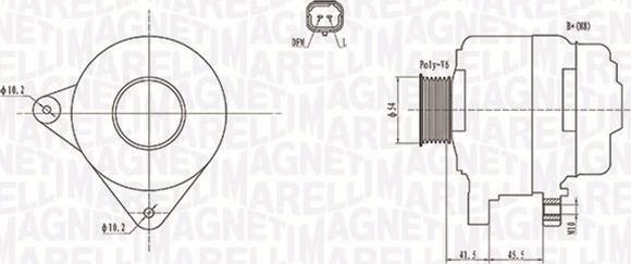 Magneti Marelli 063732008010 - Generator xdelar.se