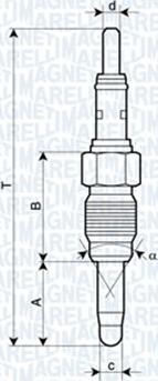 Magneti Marelli 062900083304 - Glödstift xdelar.se