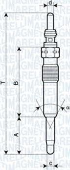 Magneti Marelli 062900071304 - Glödstift xdelar.se