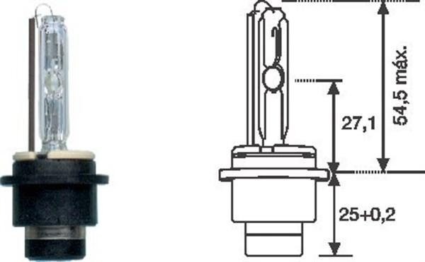 Magneti Marelli 002541100000 - Glödlampa, fjärrstrålkastare xdelar.se