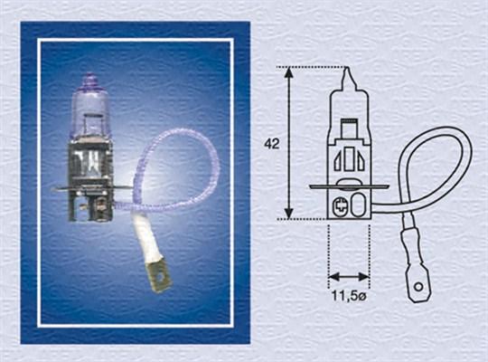 Magneti Marelli 002554100000 - Glödlampa, dimstrålkastare xdelar.se