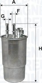 Magneti Marelli 153071760220 - Bränslefilter xdelar.se