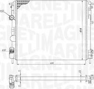 Magneti Marelli 350213195200 - Kylare, motorkylning xdelar.se