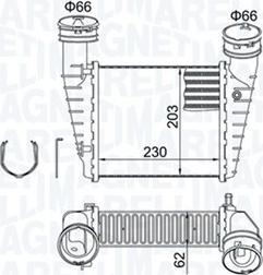 Magneti Marelli 351319205210 - Laddluftkylare xdelar.se