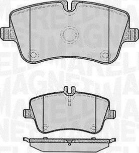 Magneti Marelli 363916060312 - Bromsbeläggssats, skivbroms xdelar.se