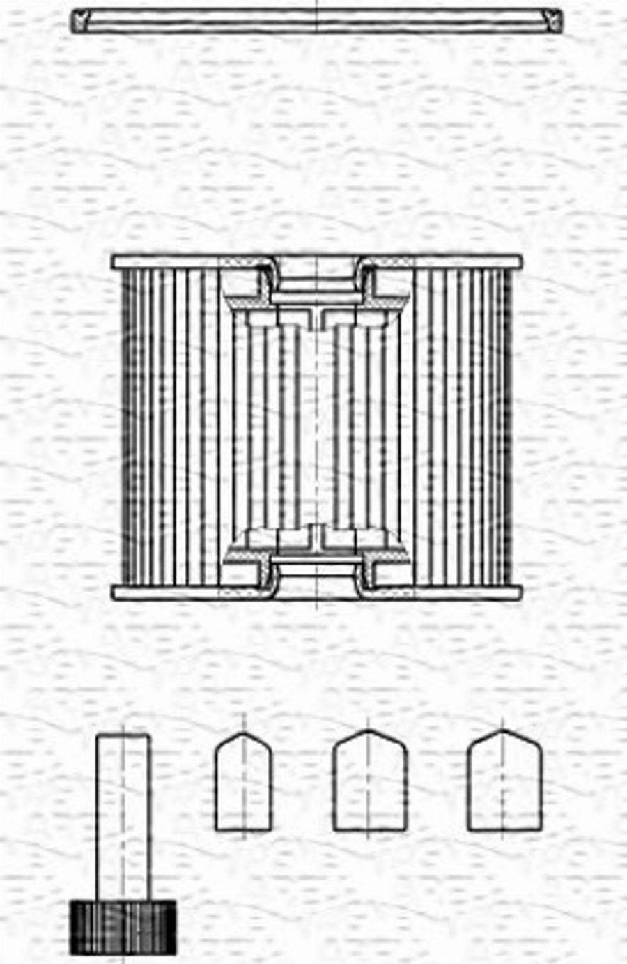 Magneti Marelli 213908578000 - Bränslefilter xdelar.se