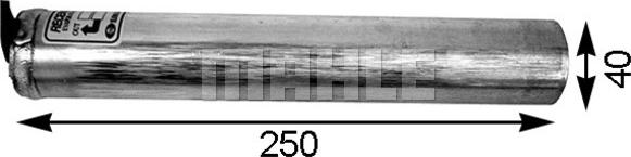 MAHLE AD 182 000S - Torkare,m klimatanläggning xdelar.se