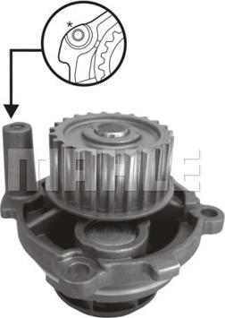 MAHLE CP 8 000S - Vattenpump xdelar.se