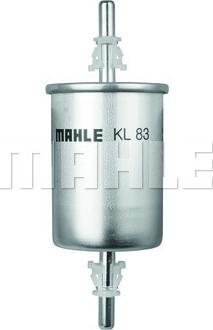 MAHLE KL 83 - Bränslefilter xdelar.se