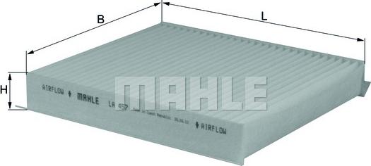 MAHLE LA 457 - Filter, kupéventilation xdelar.se