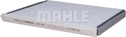 MAHLE LAK 447 - Filter, kupéventilation xdelar.se