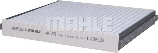 MAHLE LAK 371 - Filter, kupéventilation xdelar.se