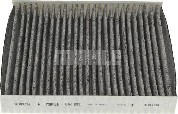 MAHLE LAK 293 - Filter, kupéventilation xdelar.se