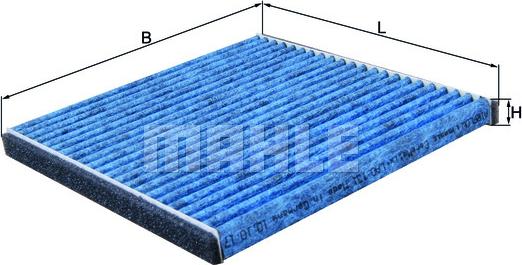 MAHLE LAO 131 - Filter, kupéventilation xdelar.se