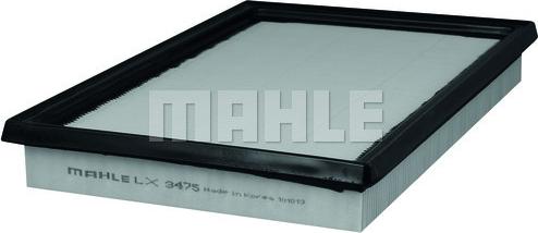 MAHLE LX 3475 - Luftfilter xdelar.se