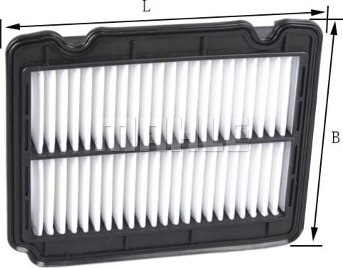 MAHLE LX 2115 - Luftfilter xdelar.se