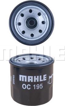 MAHLE OC 195 - Oljefilter xdelar.se