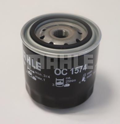 MAHLE OC 1574 - Oljefilter xdelar.se