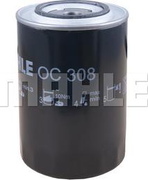 MAHLE OC 308 - Oljefilter xdelar.se