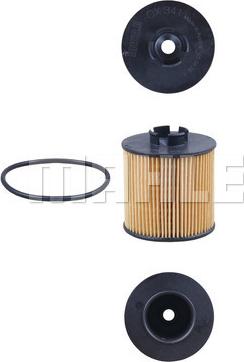 MAHLE OX 341D - Oljefilter xdelar.se