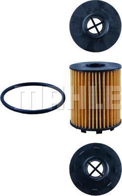 MAHLE OX 371D - Oljefilter xdelar.se