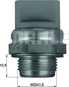 MAHLE TSW 11 - Termokontakt, kylarfläkt xdelar.se